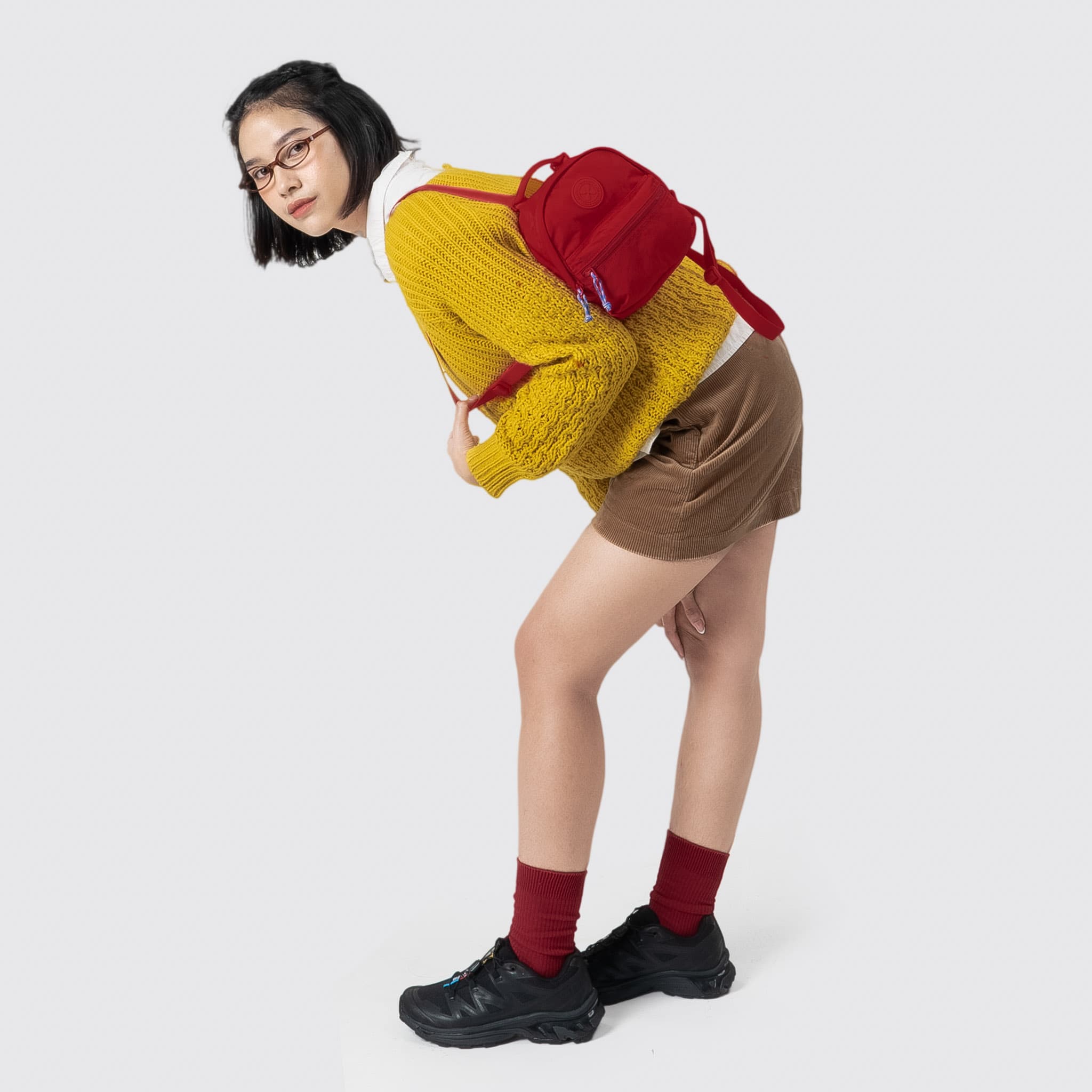 cute black mini bts jungkook backpack Jungkook Backpack